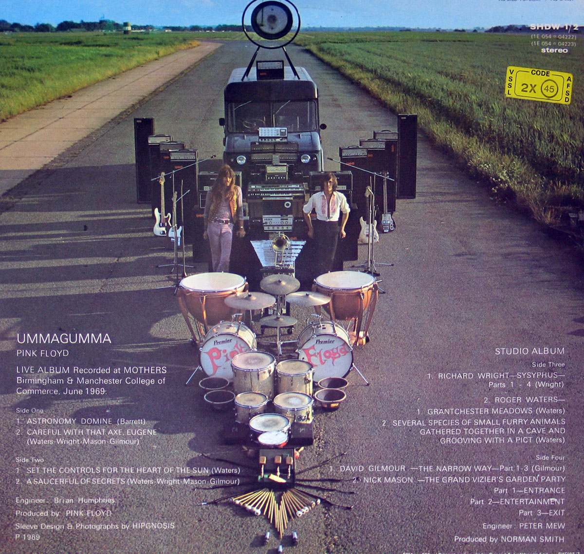 High Resolution Photo #2 PINK FLOYD Umma Gumma UK 